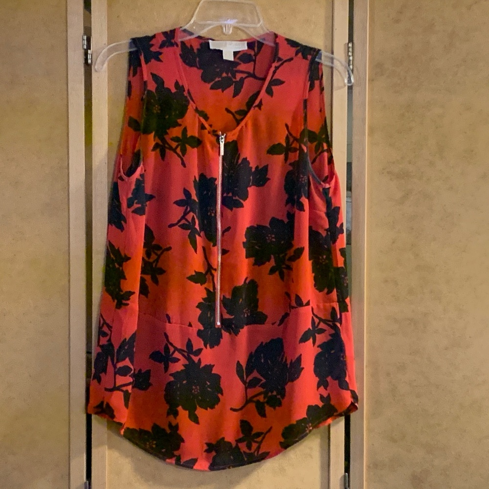 MICHAEL KORS Size M Sleeveless Top